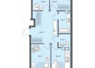 Продается 3-ком. квартира, 98.5 м2, Самара
