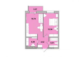 Продается 2-комнатная квартира, 52.12 м2, Иркутск, Ленинский округ