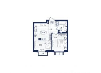 Продаю квартиру, 38.25 м2, Тульская область