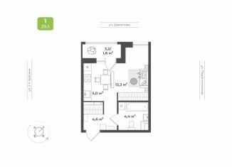 Продаю квартиру студию, 27.9 м2, Тверь, Заволжский район