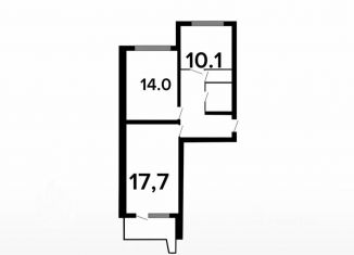 Продается 2-комнатная квартира, 55.9 м2, Москва, улица Раменки, 6к2, район Раменки