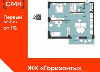 Продажа квартиры студии, 62.5 м2, Северодвинск