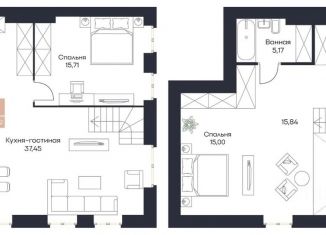 Продаю 3-комнатную квартиру, 121.22 м2, Рязанская область