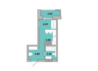 Продам квартиру студию, 22.84 м2, Иркутск, Ленинский округ