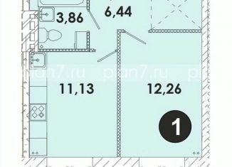 Продаю 1-комнатную квартиру, 34.6 м2, поселок Дзержинск, микрорайон Современник, 30