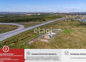 Продам земельный участок, 7.2 сот., Хабаровский край