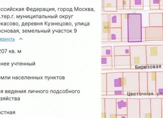 Участок на продажу, 12 сот., деревня Кузнецово
