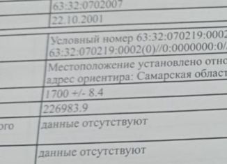 Продам земельный участок, 17 сот., Самарская область, улица Строителей, 2