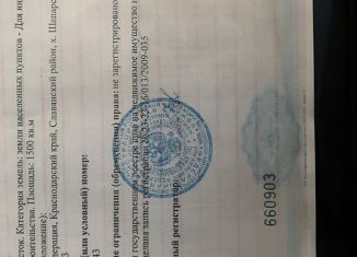 Продам участок, 15 сот., хутор Шапарской