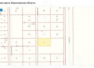 Продам участок, 15 сот., Воронежская область, Восточная улица, 70