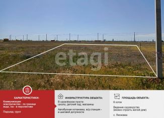 Продаю земельный участок, 6.02 сот., село Лесновка