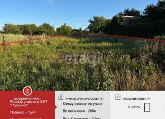Продам земельный участок, 8.32 сот., Белгородская область, СНТ Родничок, 459