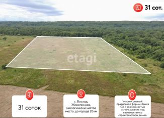 Продается участок, 31 сот., Хабаровский край