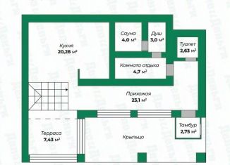 Продам дом, 167 м2, Киров, улица Тюленина, 31А