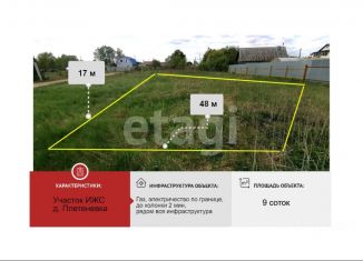 Продаю участок, 9 сот., Калужская область, 1-й Полевой проезд, 20к2