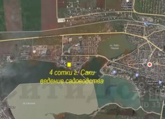 Земельный участок на продажу, 4 сот., Саки, улица Морозова
