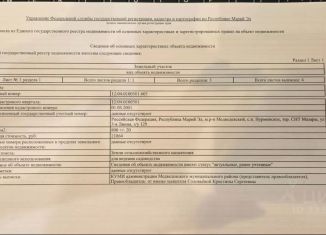 Продам участок, 8 сот., Марий Эл, 3-я линия