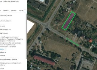 Продажа земельного участка, 13.8 сот., Кабардино-Балкария, Школьная улица