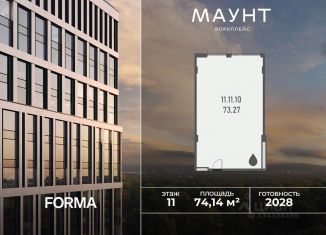 Офис на продажу, 74.14 м2, Москва, метро Озёрная