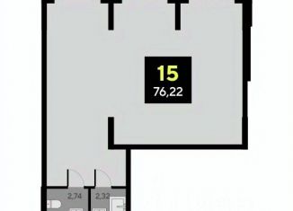 Продается офис, 76.22 м2, Тюменская область, улица Андрея Приказнова, 2