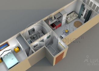 Продаю однокомнатную квартиру, 40.1 м2, Курск