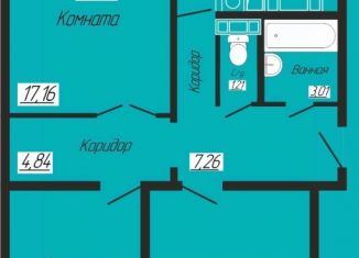 Продажа 3-комнатной квартиры, 80.85 м2, село Печерск
