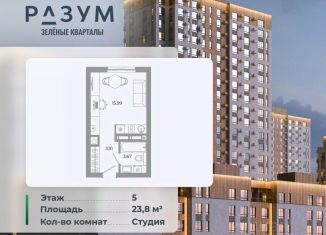Продажа квартиры студии, 23.8 м2, Астраханская область