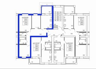 Продажа 3-комнатной квартиры, 73 м2, Кострома