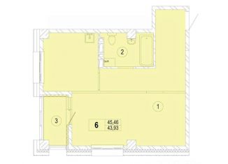 Продам 1-комнатную квартиру, 43.93 м2, Приморский край, улица Хмельницкого, 9А