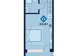 Продам 1-комнатную квартиру, 23.8 м2, Свердловская область