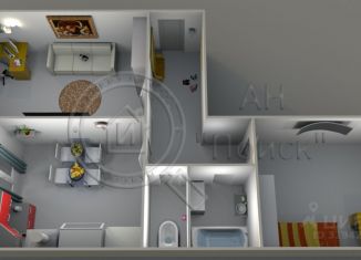 Продается 2-ком. квартира, 65.5 м2, Курск