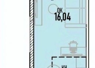 Продается 1-комнатная квартира, 34.98 м2, Иркутск