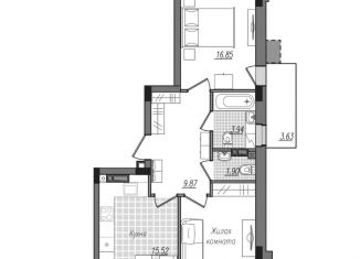 Продам 2-ком. квартиру, 65.41 м2, Смоленск, улица Александра Степанова, 14