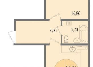 1-ком. квартира на продажу, 41.81 м2, Севастополь