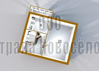 Продажа 1-ком. квартиры, 43.5 м2, Саранск, улица Богдана Хмельницкого, 84