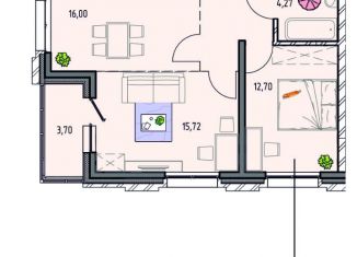 Продажа 2-комнатной квартиры, 68.98 м2, Иркутск