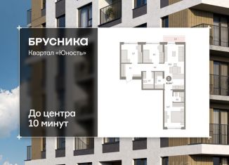 Продаю трехкомнатную квартиру, 82.78 м2, Пермь
