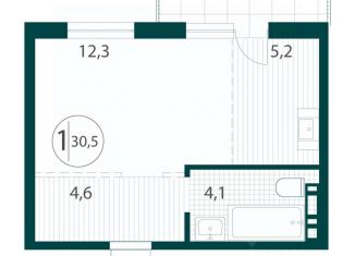 Продается однокомнатная квартира, 30.5 м2, Иркутск