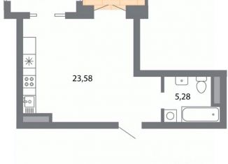 Продается квартира студия, 37.17 м2, Рязанская область