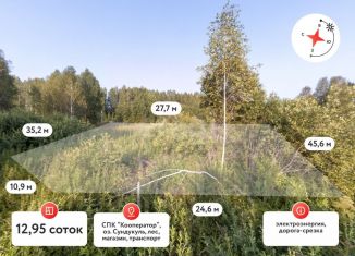 Продается участок, 12.95 сот., Тюменская область