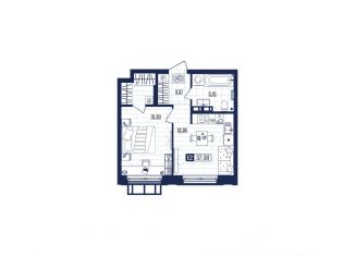 Продаю квартиру, 37.38 м2, Тула