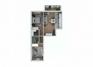 Продажа 2-ком. квартиры, 55.73 м2, Миасс