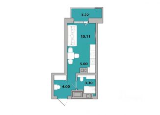 Продам квартиру студию, 25.63 м2, Иркутск