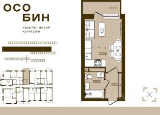 Продается квартира студия, 22.11 м2, Брянск, Советский район