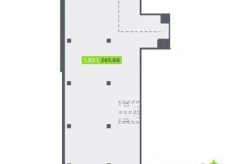 Продажа офиса, 245.66 м2, Санкт-Петербург, Московский проспект, 65Э, муниципальный округ Измайловское