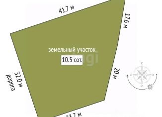 Продается земельный участок, 10.5 сот., Самара, Небесная улица, 69