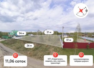 Продам участок, 11 сот., Тюменская область, Солнечная улица