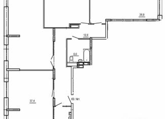Продается 3-ком. квартира, 162.4 м2, Тула, проспект Ленина, 66Ак2