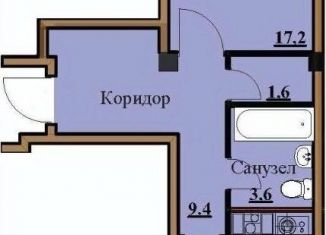 Продам 1-ком. квартиру, 44 м2, Ессентуки, Просторная улица, 36к5