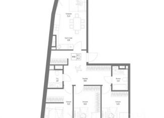 Продается 4-ком. квартира, 95.57 м2, Татарстан